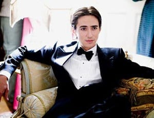 Winchester and Oxford educated actor Alex Wyndham