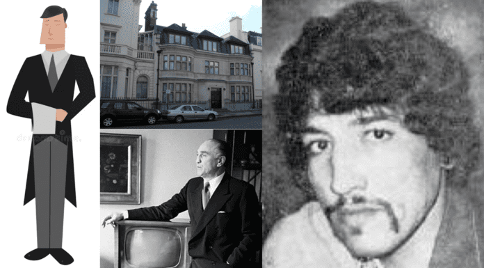 Julian Sessé, ‘The Belgravia Butler’ (1906 – 1970, murdered by meat cleaver)