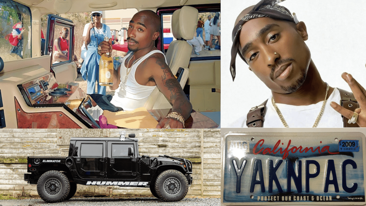 Pimp My Hummer – Rapper Tupac’s 1996 Hummer ‘Eliminator’ For Sale For £333,333